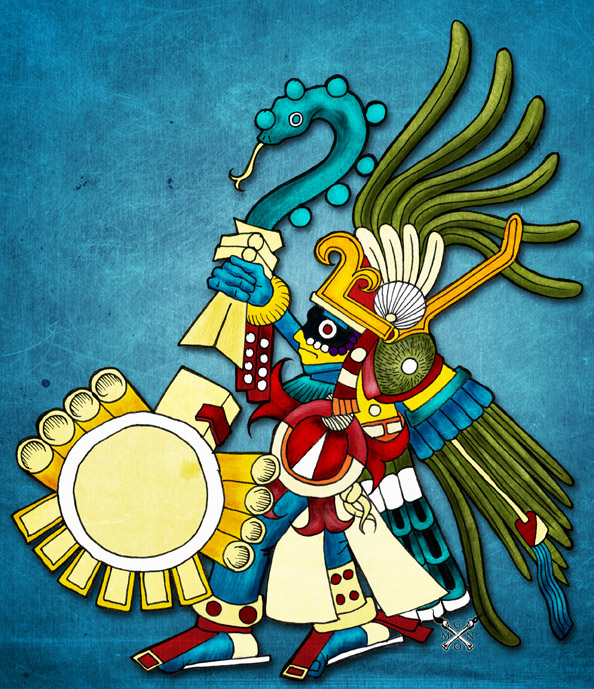 Aztecs Huitzilopochtli