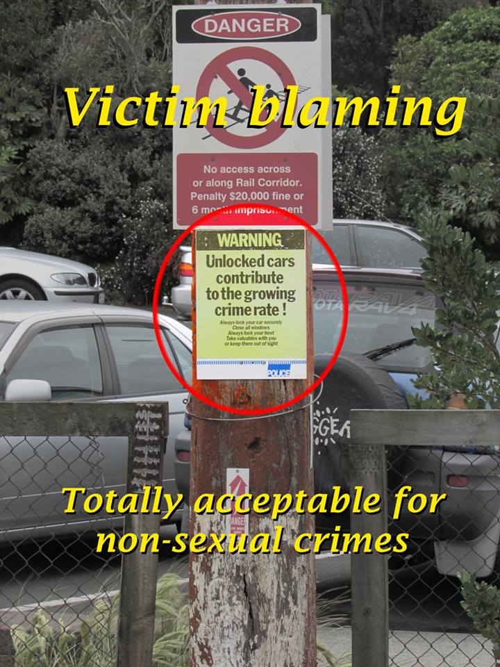 Victim Blaming Totally Acceptable For Non Sexual Crimes Eternal 