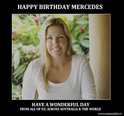 happy birthday Mercedes